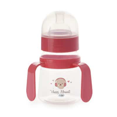 בקבוק רחב עם ידיות אחיזה 150 מ”ל – Flawless™ Wide Neck Bottle With Handle