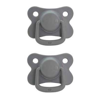 זוג מוצצי סיליקון 6-12 חודשים – 2Pk Silicone Pacifier